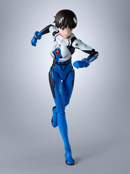 Evangelion S.H.Figuarts Action Figure Shinji Ikari 14 cm - Bandai Tamashii Nations Action Figures
