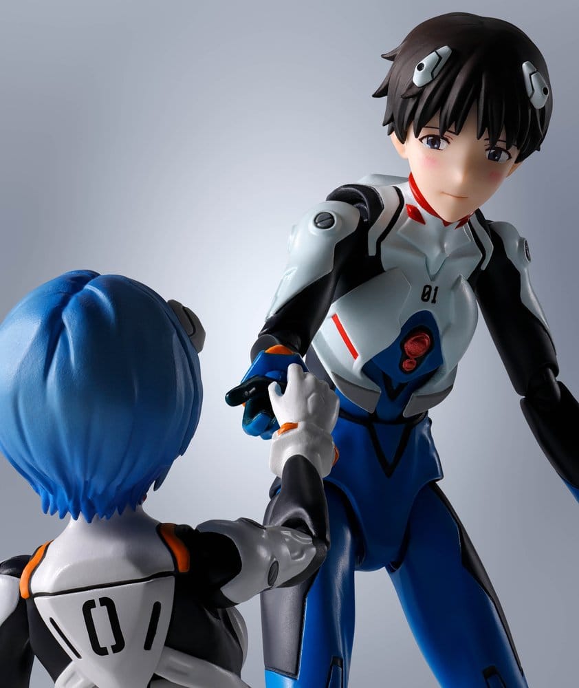 Evangelion S.H.Figuarts Action Figure Shinji Ikari 14 cm - Bandai Tamashii Nations Action Figures