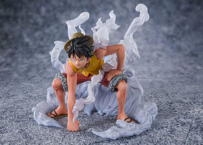 One Piece FiguartsZERO PVC Statue Monkey D. Luffy Summit Battle Reissue - Bandai Tamashii Nations Statues