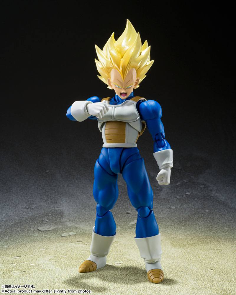 Dragon Ball Z S.H. Figuarts Action Figure Super Saiyan Vegeta (Awakened Super Saiyan Blood) 14 cm - Bandai Tamashii Nations Action figures