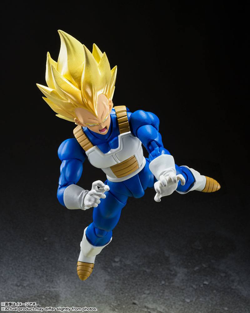 Dragon Ball Z S.H. Figuarts Action Figure Super Saiyan Vegeta (Awakened Super Saiyan Blood) 14 cm - Bandai Tamashii Nations Action figures