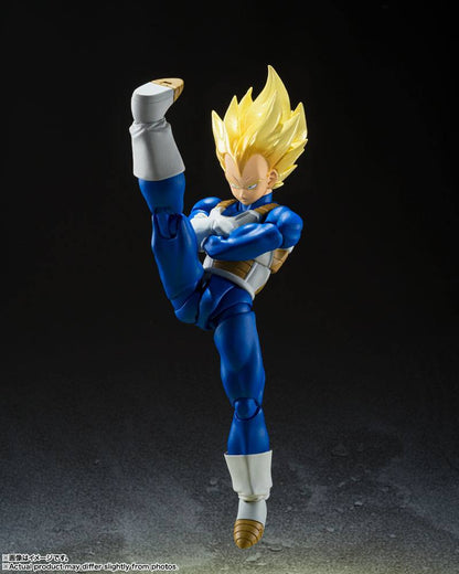 Dragon Ball Z S.H. Figuarts Action Figure Super Saiyan Vegeta (Awakened Super Saiyan Blood) 14 cm - Bandai Tamashii Nations Action figures