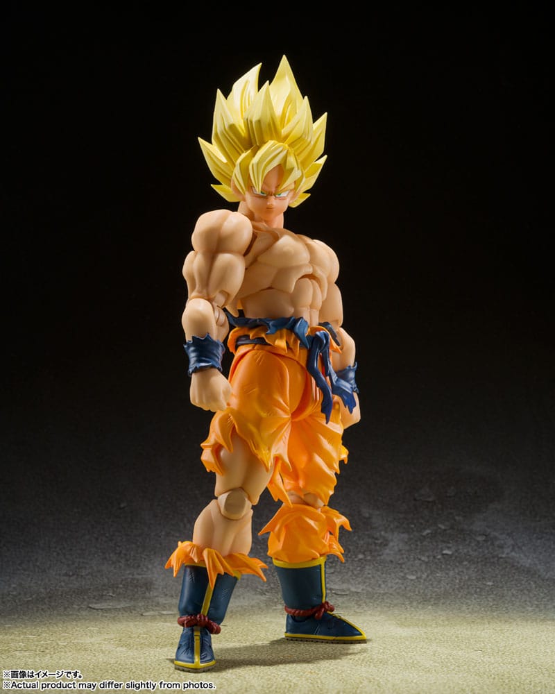 Dragon Ball Z S.H. Figuarts Action Figure Super Saiyan Son Goku (Legendary Super Saiyan) 15 cm - Bandai Tamashii Nations Action Figures