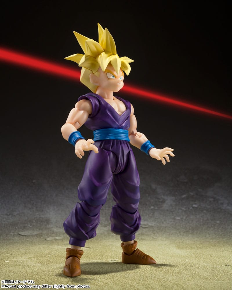 Dragon Ball Z S.H. Figuarts Action Figure Super Saiyan Son Gohan - The Warrior Who Surpassed Goku 11 cm - Bandai Tamashii Nations Action figures