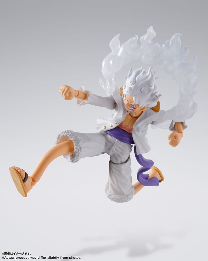 One Piece S.H. Figuarts Action Figure Monkey D. Luffy Gear 5 15 cm - Bandai Tamashii Nations Action Figures
