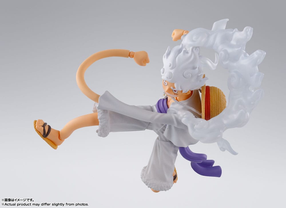 One Piece S.H. Figuarts Action Figure Monkey D. Luffy Gear 5 15 cm - Bandai Tamashii Nations Action Figures