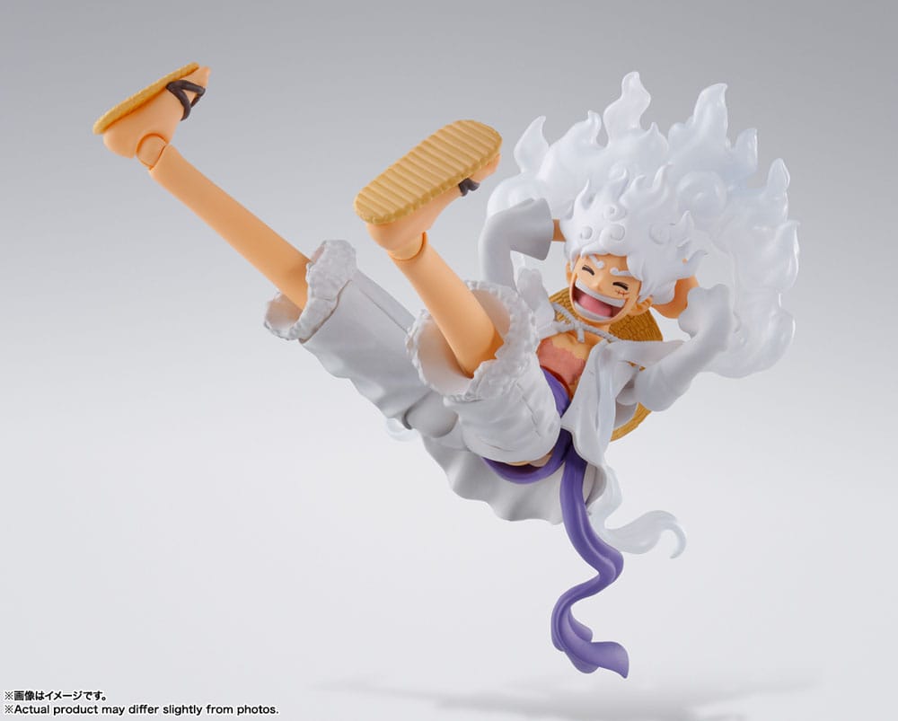 One Piece S.H. Figuarts Action Figure Monkey D. Luffy Gear 5 15 cm - Bandai Tamashii Nations Action Figures