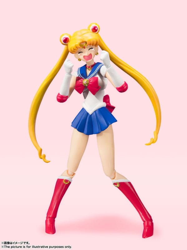 Sailor Moon S.H. Figuarts Action Figure Sailor Moon Animation Color Edition 14 cm - Bandai Tamashii Nations Action figures