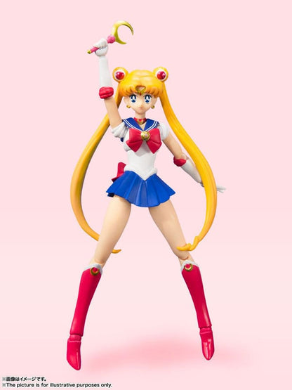 Sailor Moon S.H. Figuarts Action Figure Sailor Moon Animation Color Edition 14 cm - Bandai Tamashii Nations Action figures