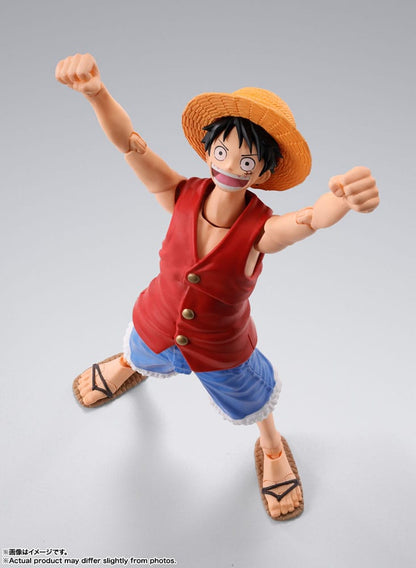 One Piece S.H. Figuarts Action Figure Monkey D. Luffy Romance Dawn 15 cm - Bandai Tamashii Nations Action figures