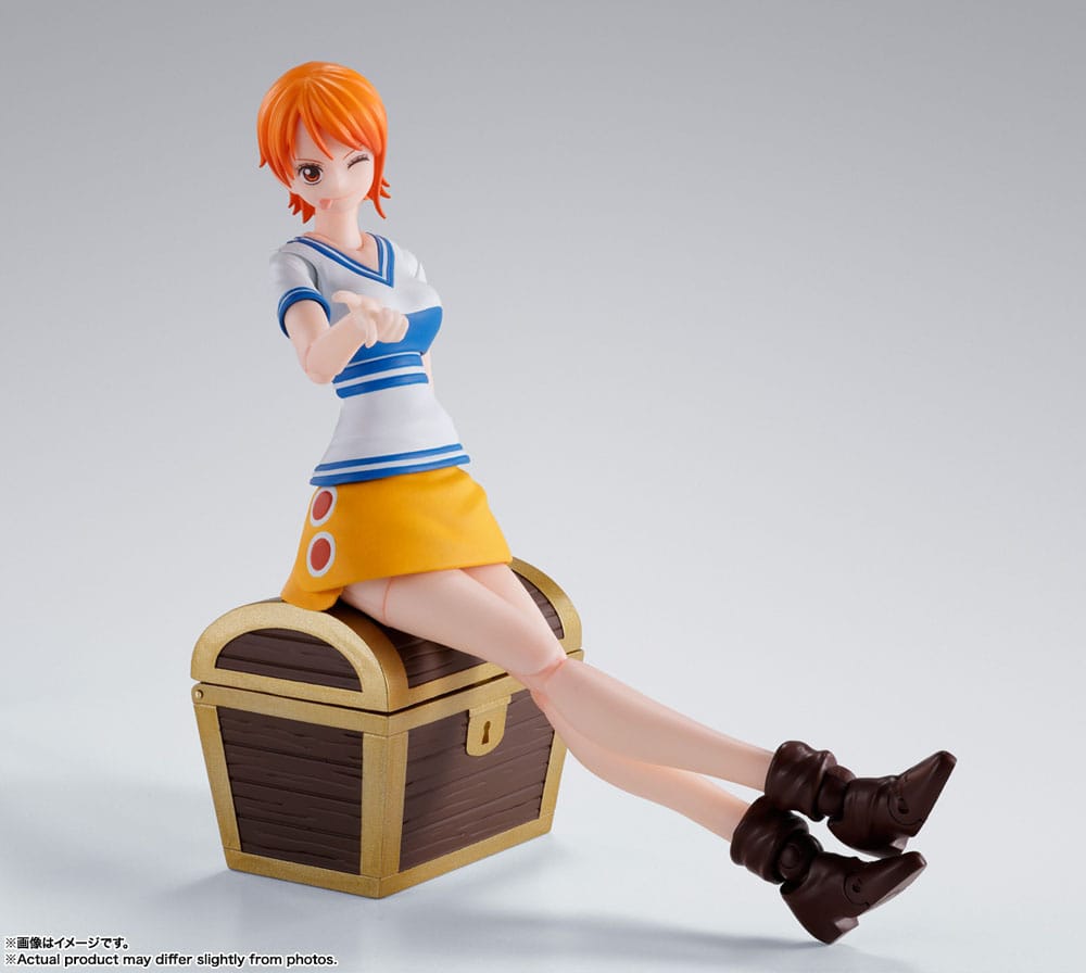 One Piece S.H. Figuarts Action Figure Nami Romance Dawn 14 cm - Bandai Tamashii Nations Action figures