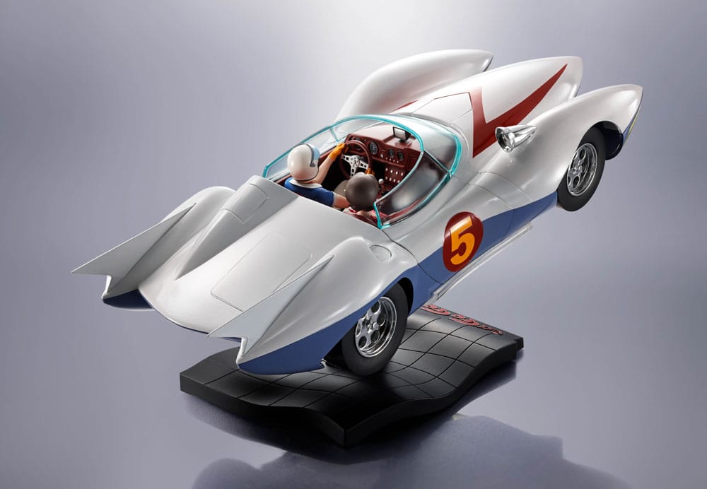 Speed Racer Chogokin Diecast Model Mach 5 27 cm - Bandai Tamashii Nations Action Figures
