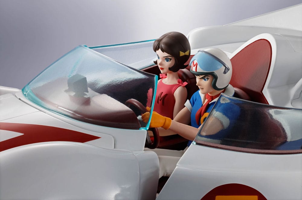 Speed Racer Chogokin Diecast Model Mach 5 27 cm - Bandai Tamashii Nations Action Figures