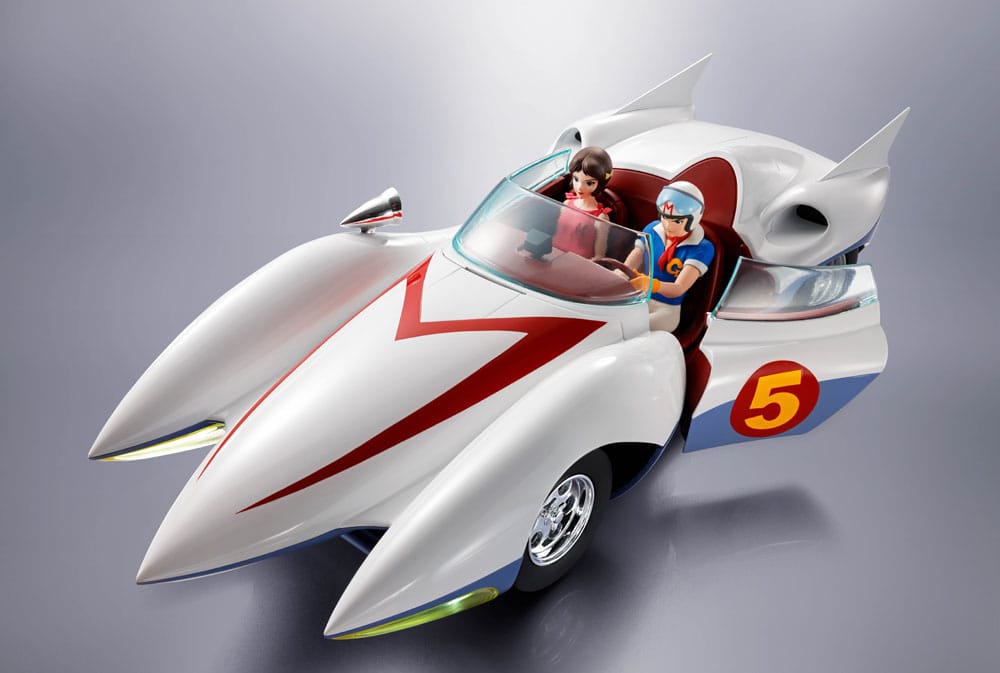 Speed Racer Chogokin Diecast Model Mach 5 27 cm - Bandai Tamashii Nations Action Figures