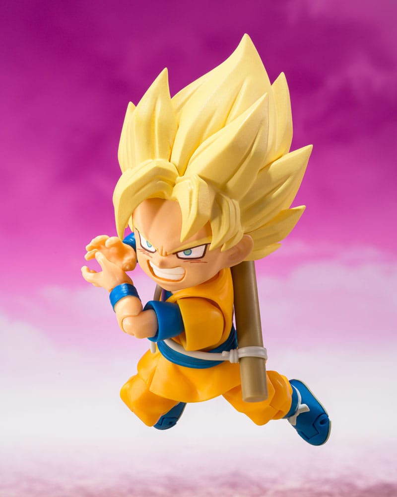 Dragon Ball S.H.Figuarts Action Figure Super Saiyan Son Goku (mini) Daima 8 cm - Bandai Tamashii Nations Action figures