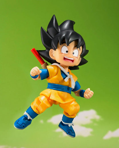 Dragon Ball S.H.Figuarts Action Figure Super Saiyan Level 3 Vegeta (mini) Daima 8 cm - Bandai Tamashii Nations Action Figures
