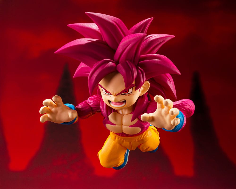 Dragon Ball Daima S.H.Figuarts Action FigureSuper Saiyan Level 4 Son Goku (mini) - Bandai Tamashii Nations Action figures