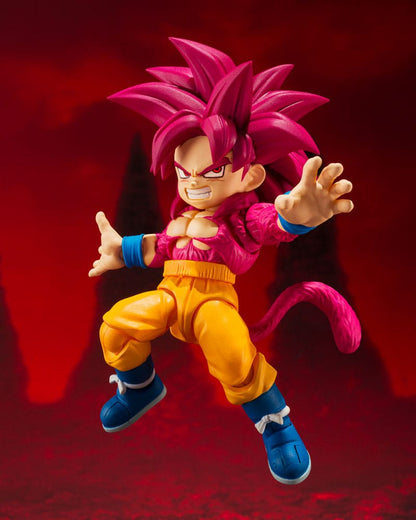 Dragon Ball Daima S.H.Figuarts Action FigureSuper Saiyan Level 4 Son Goku (mini) - Bandai Tamashii Nations Action figures