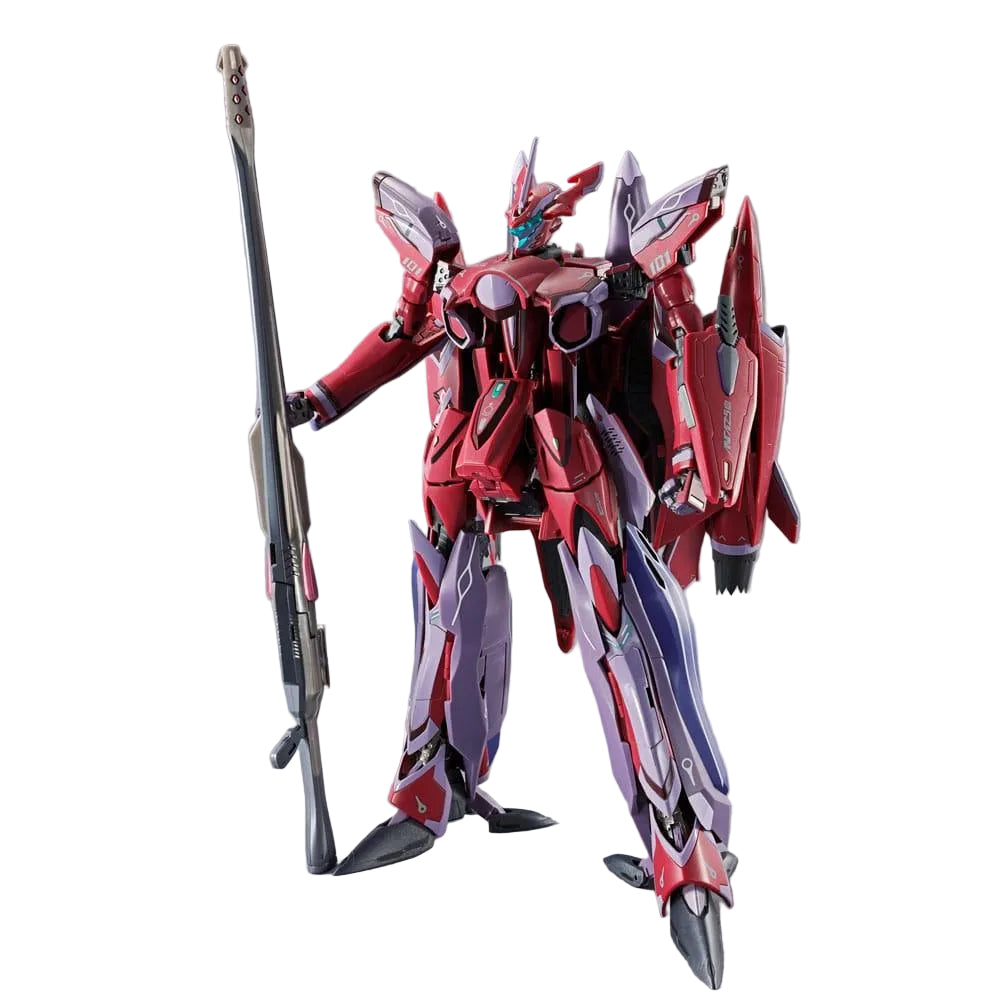 Macross Frontier DX Chogokin Action Figure VF-27 Gamma SP Super Lucifer Valkyrie Brera Sterne use Revival Ver. 25 cm - Bandai Tamashii Nations Action figures