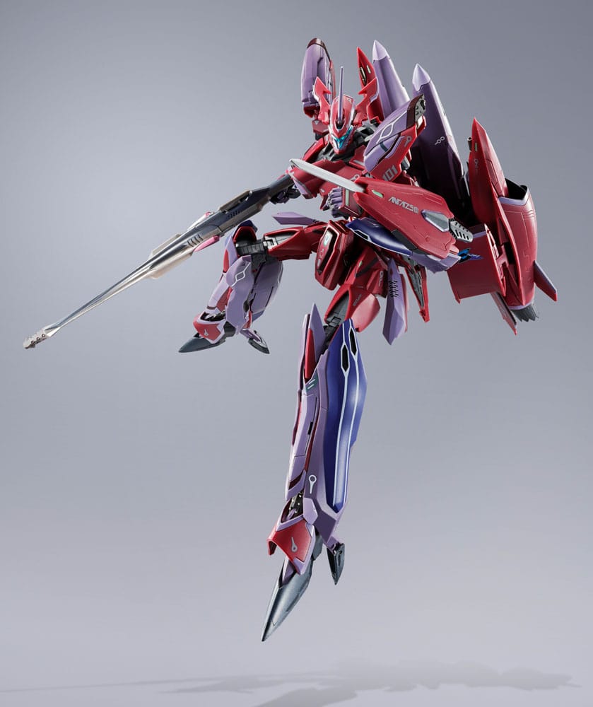 Macross Frontier DX Chogokin Action Figure VF-27 Gamma SP Super Lucifer Valkyrie Brera Sterne use Revival Ver. 25 cm - Bandai Tamashii Nations Action figures