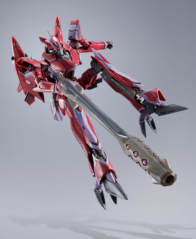 Macross Frontier DX Chogokin Action Figure VF-27 Gamma SP Super Lucifer Valkyrie Brera Sterne use Revival Ver. 25 cm - Bandai Tamashii Nations Action figures