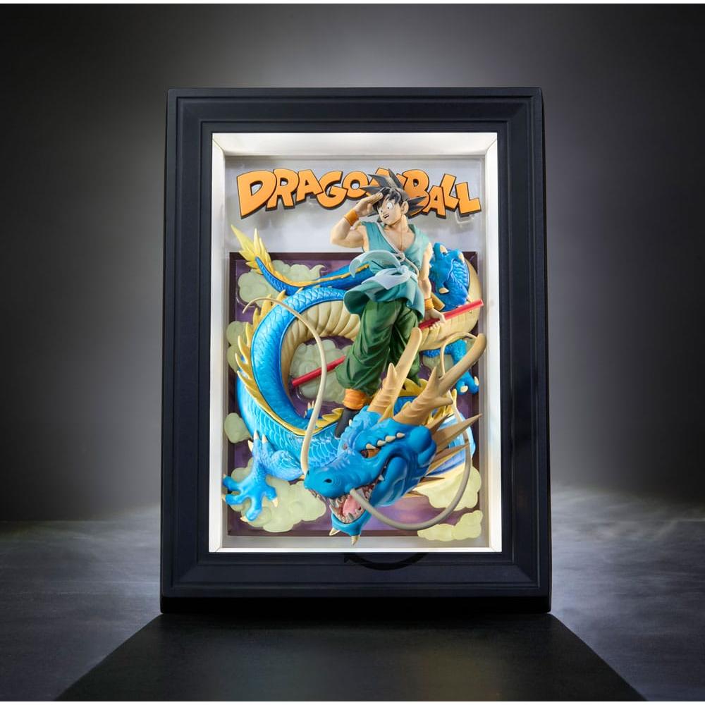 Dragon Ball Z Tamashii Art 3D Relief Picture Son Goku & Dragon 2 - Bandai Tamashii Nations Decoration