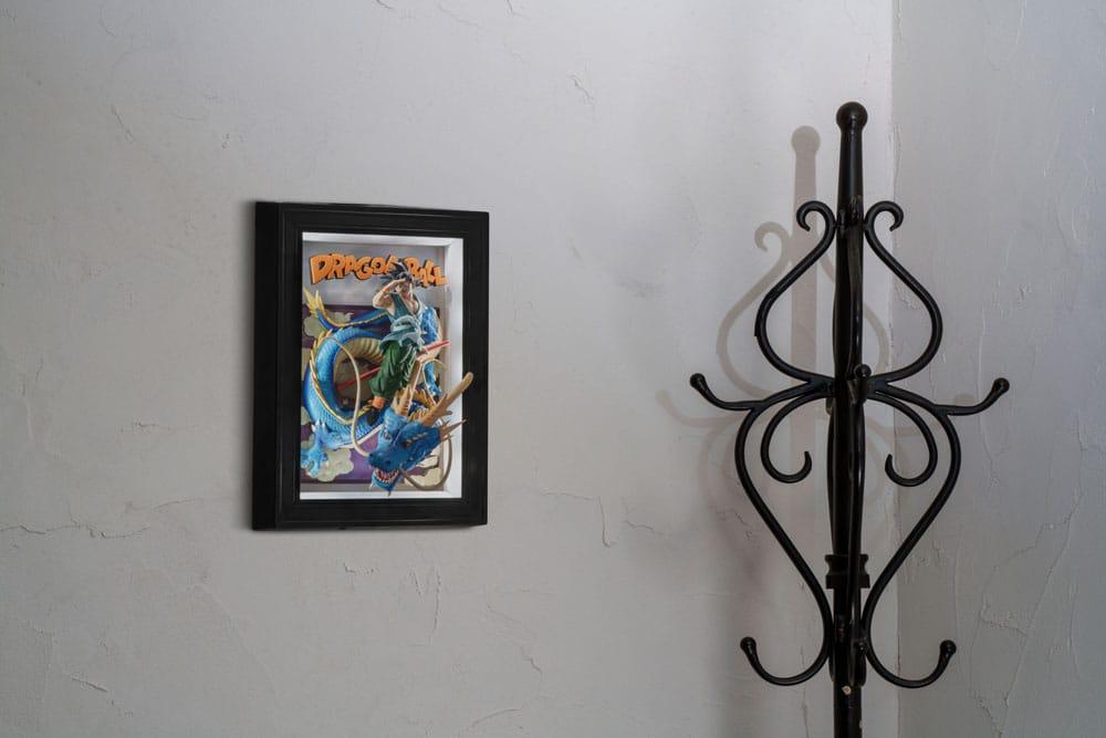 Dragon Ball Z Tamashii Art 3D Relief Picture Son Goku & Dragon 2 - Bandai Tamashii Nations Decoration