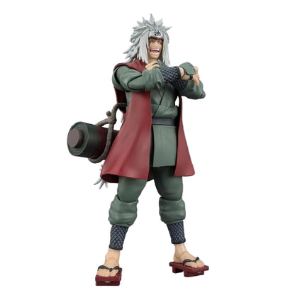 Naruto S.H.Figuarts Action Figure Jiraiya Hidden Leaf Heroic Master Sage (Sage Mode Set) 17 cm - Bandai Tamashii Nations Action figures