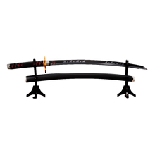 Demon Slayer: Kimetsu no Yaiba Proplica Replica 1/1 Nichirin Sword (Tanjiro Kamado) Kyojuro Rengoku´s Sword Gueard Ver. 88 cm - Bandai Tamashii Nations Replicas: 1/1