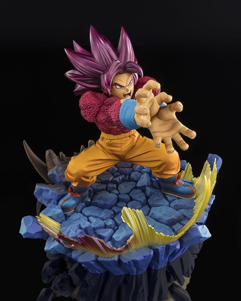 Dragon Ball Daima FiguartsZERO Extra Battle PVC Statue Marshall Super Saiyan 4 Son Goku Daima - Bandai Tamashii Nations Statues
