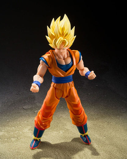 Dragon Ball Z S.H.Figuarts Action Figure Super Saiyan Son Goku The Games Begin Ver. 15 cm - Bandai Tamashii Nations Action figures