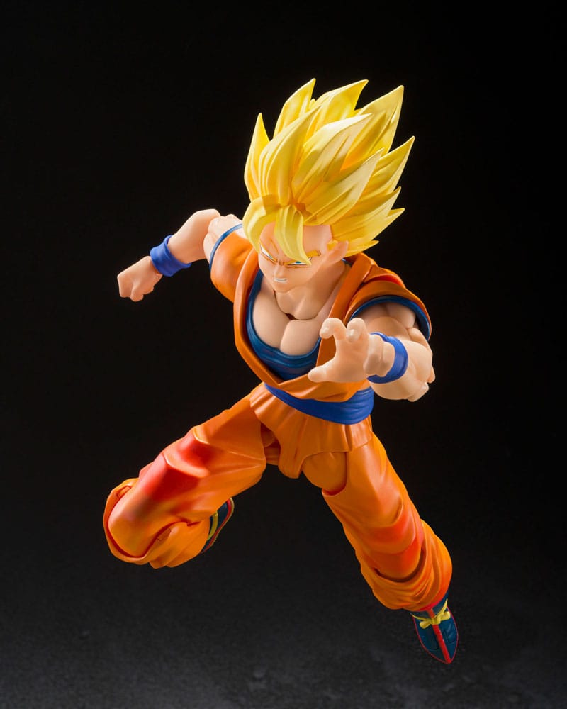 Dragon Ball Z S.H.Figuarts Action Figure Super Saiyan Son Goku The Games Begin Ver. 15 cm - Bandai Tamashii Nations Action figures