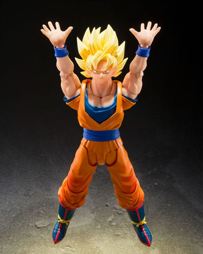 Dragon Ball Z S.H.Figuarts Action Figure Super Saiyan Son Goku The Games Begin Ver. 15 cm - Bandai Tamashii Nations Action figures