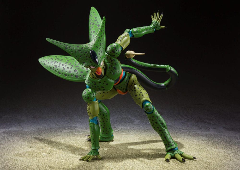 Dragonball Z S.H. Figuarts Action Figure Cell First Form Reissue 17 cm - Bandai Tamashii Nations Action figures