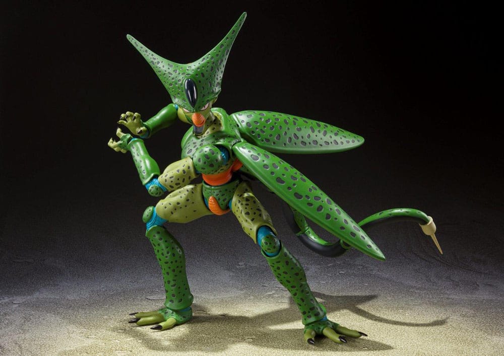 Dragonball Z S.H. Figuarts Action Figure Cell First Form Reissue 17 cm - Bandai Tamashii Nations Action figures