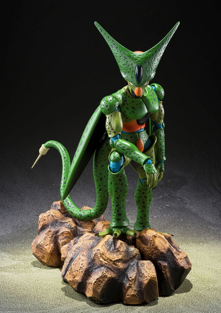Dragonball Z S.H. Figuarts Action Figure Cell First Form Reissue 17 cm - Bandai Tamashii Nations Action figures