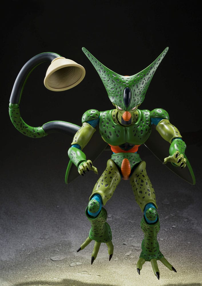Dragonball Z S.H. Figuarts Action Figure Cell First Form Reissue 17 cm - Bandai Tamashii Nations Action figures