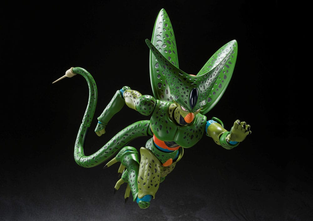 Dragonball Z S.H. Figuarts Action Figure Cell First Form Reissue 17 cm - Bandai Tamashii Nations Action figures