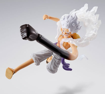 One Piece S.H.Figuarts Action Figure Monkey D. Luffy Gear 5 -Future Island Egghead- 15 cm - Bandai Tamashii Nations Action figures