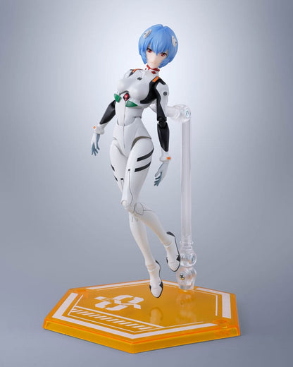 Neon Genesis Evangelion S.H.Figuarts Action Figure Rei Ayanami 14 cm - Bandai Tamashii Nations Action figures