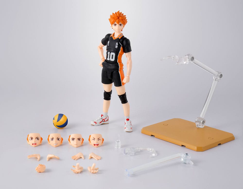 Haikyu!! S.H.Figuarts Action Figure Shoyo Hinata 14 cm - Bandai Tamashii Nations Action figures