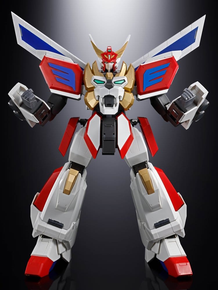 The Brave Fighter Exkizer Soul of Chogokin Action Figure GX-120 Kingexkizer 28 cm - Bandai Tamashii Nations Action Figures