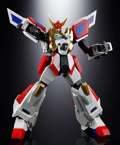 The Brave Fighter Exkizer Soul of Chogokin Action Figure GX-120 Kingexkizer 28 cm - Bandai Tamashii Nations Action Figures