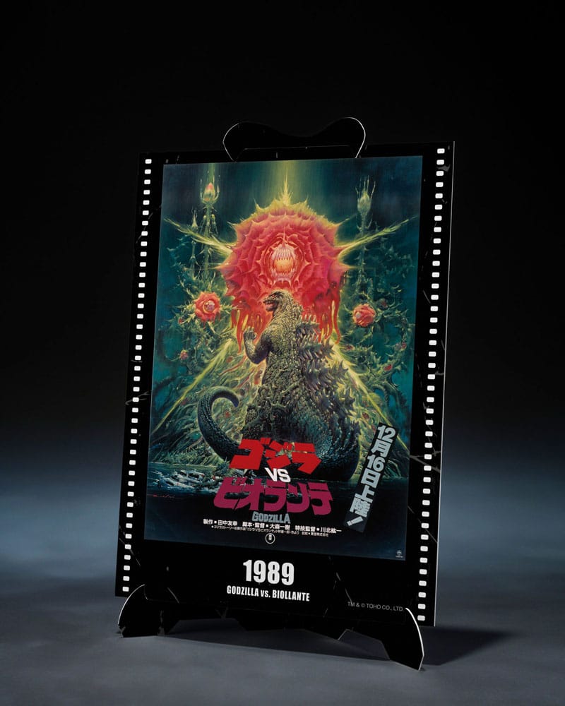 Godzilla Box Qty 1989 S.H. Monster Arts Action Figure Godzilla vs. Biollante Movie Graphic Plus 16 cm - Bandai Tamashii Nations Action figures