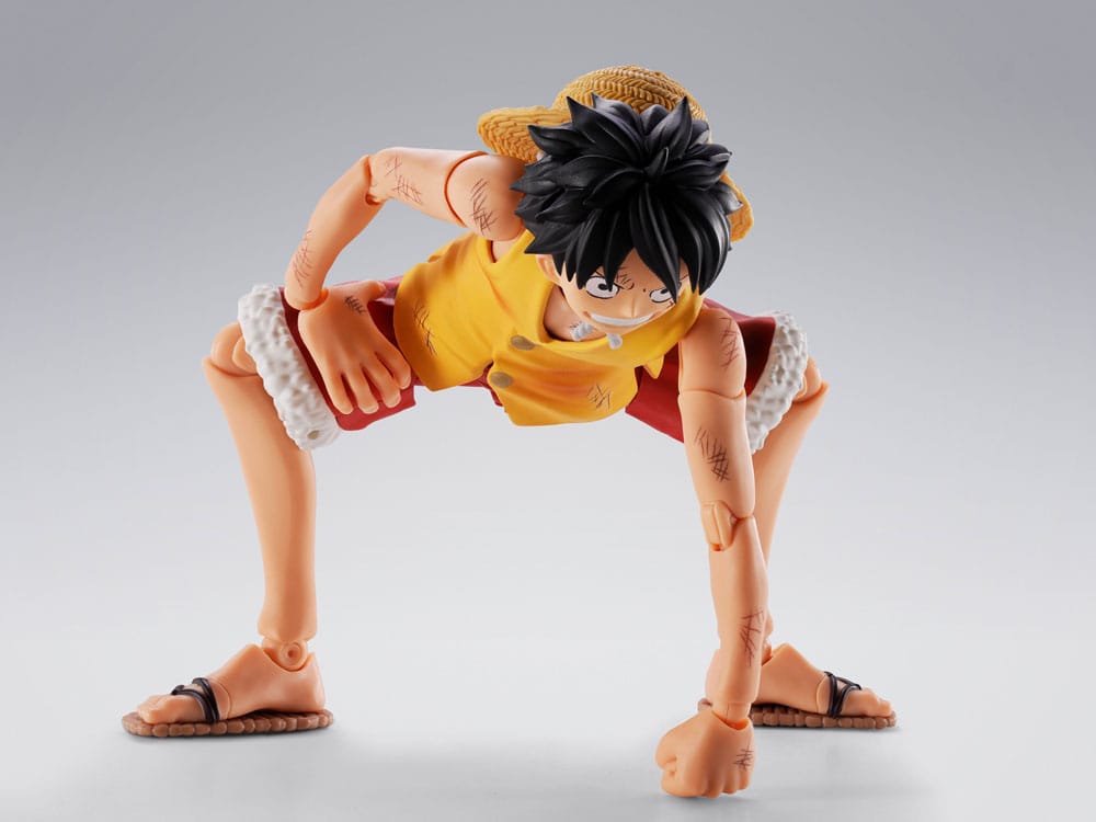 One Piece S.H.Figuarts Action Figure Monkey D. Luffy Marineford 15 cm - Bandai Tamashii Nations Action figures