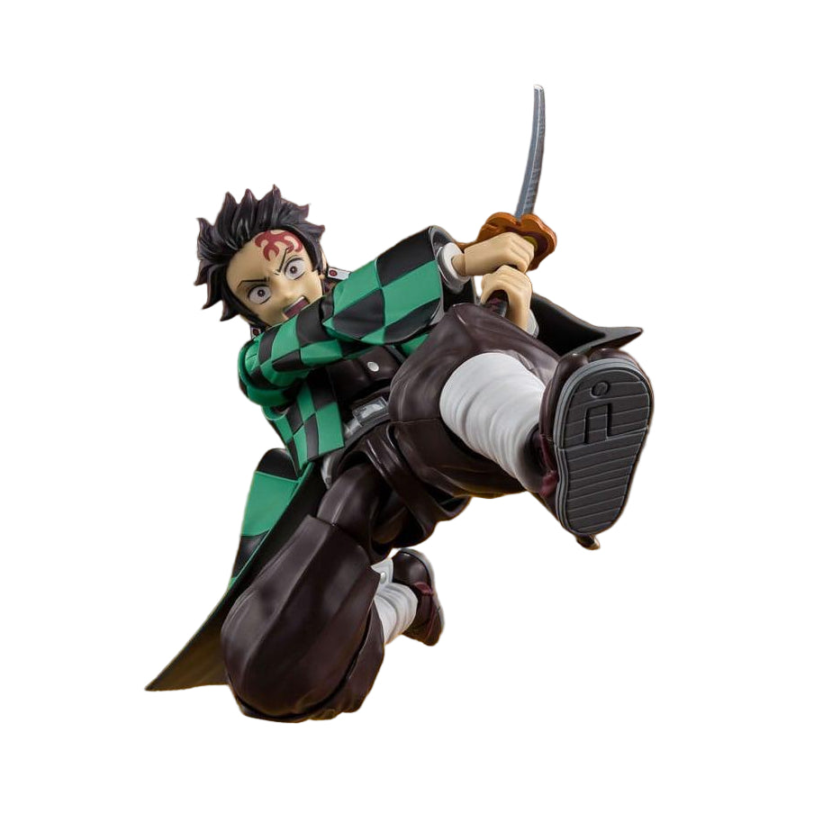 Demon Slayer: Kimetsu no Yaiba S.H.Figuarts Action Figure Tanjiro Kamado The Final Battle in the Infinity Castle 14 cm - Bandai Tamashii Nations Action figures