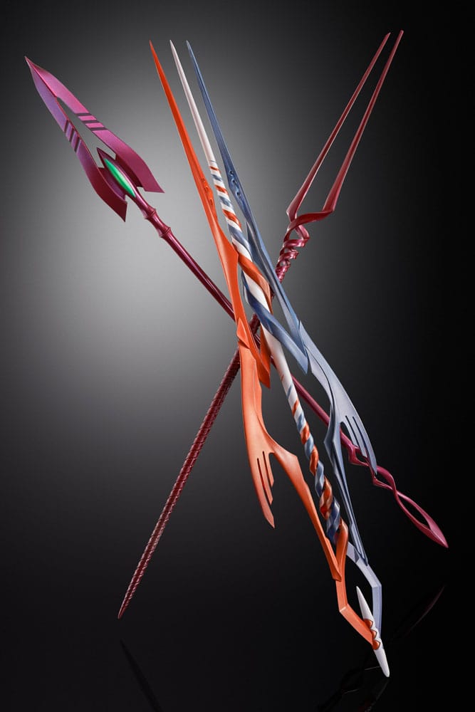 Neon Genesis Evangelion Metal Build Action Figure Eva Production Model-02 30th with the Spear of Cassius 22 cm - Bandai Tamashii Nations Action figures