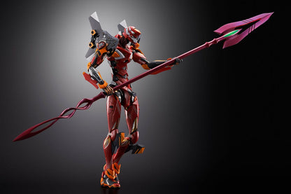 Neon Genesis Evangelion Metal Build Action Figure Eva Production Model-02 30th with the Spear of Cassius 22 cm - Bandai Tamashii Nations Action figures