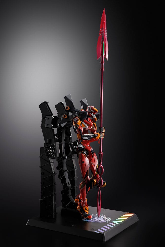 Neon Genesis Evangelion Metal Build Action Figure Eva Production Model-02 30th with the Spear of Cassius 22 cm - Bandai Tamashii Nations Action figures
