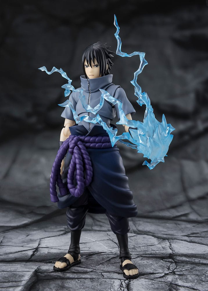 Naruto S.H.Figuarts Action Figure Sasuke Uchiha Solitary Shinobi 15 cm